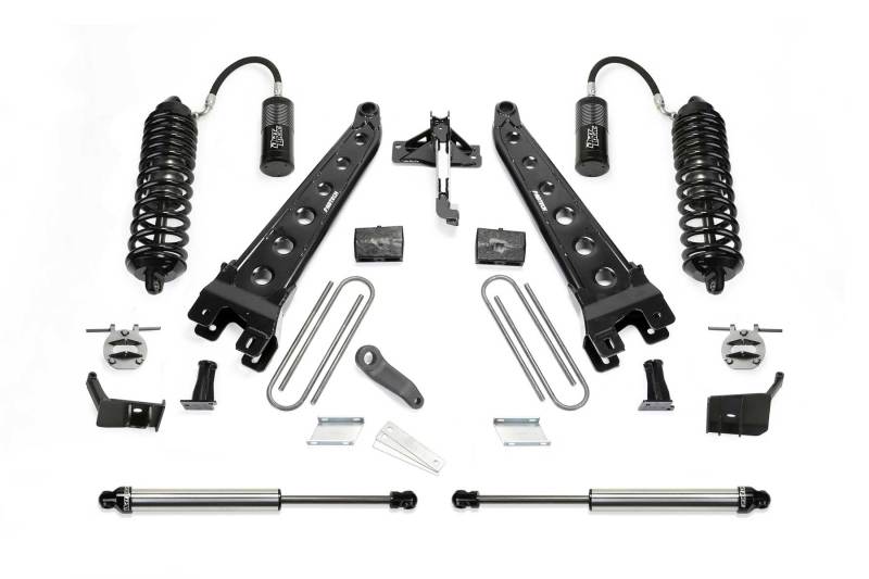 FABTECH 17-21 Ford F250/F350 4WD Diesel 6in Rad Arm Sys w/4.0 & 2.25