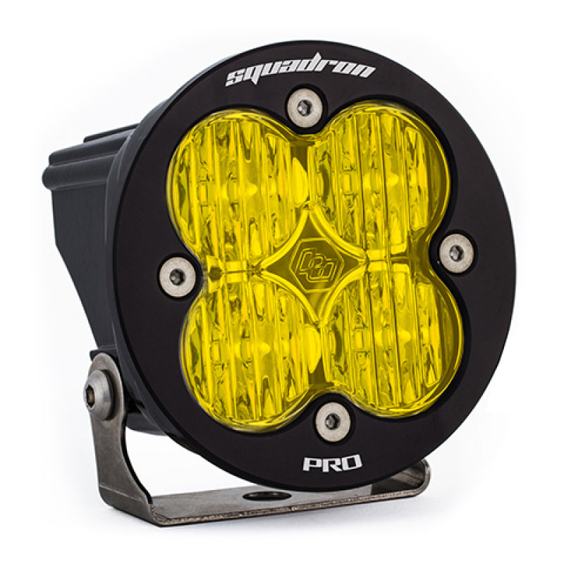 BAJA DESIGNS Squadron R Pro Wide Cornering Pattern LED Light Pod - Amber