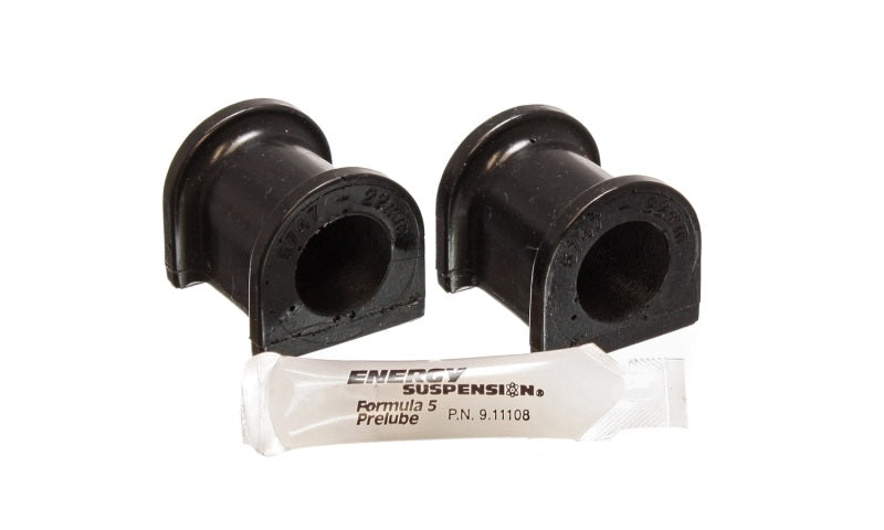 ENERGY SUSPENSION 03-05 Mitsubishi Lancer EVO 8 Black 22mm Rear Sway Bar Bushings