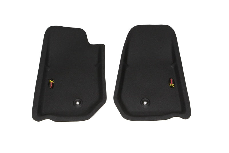 LUND 07-10 Jeep Wrangler Catch-All Xtreme Frnt Floor Liner - Black (2 Pc.)