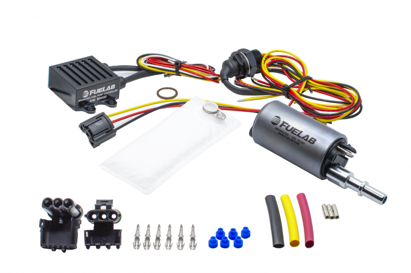 FUELAB 253 In-Tank Brushless Fuel Pump Kit w/3/8 SAE Outlet/72002/74101/Pre-Filter - 500 LPH