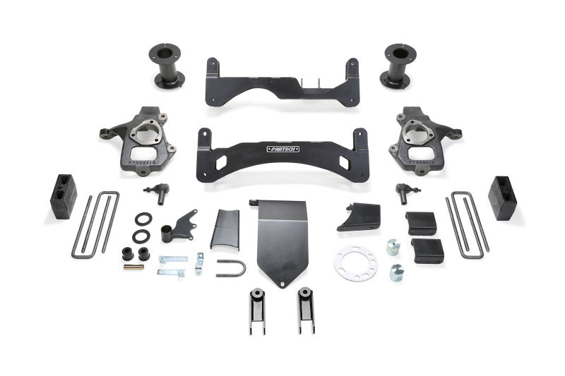 FABTECH 14-18 GM K1500 P/U Denali w/oE Alm Or Stmp Stl UCA 6in Basic Sys G2 w/Magneride