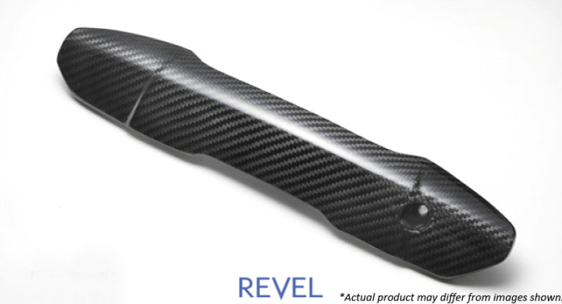 REVEL GT Dry Carbon Engine Belt Cover 15-18 Subaru WRX/STI - 1 Piece