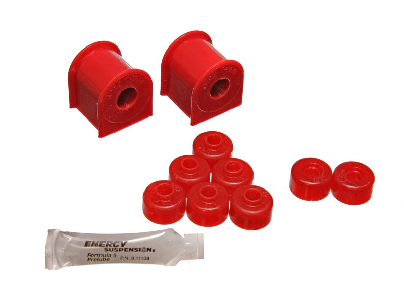 ENERGY SUSPENSION 89-94 Nissan 240SX (S13) Red 15mm Rear Sway Bar Bushing Set