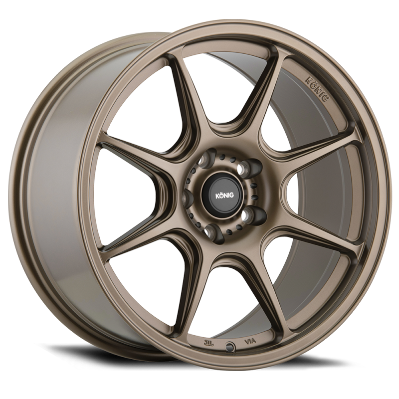 KONIG Lockout 15x7 4x100 ET38 Matte Bronze