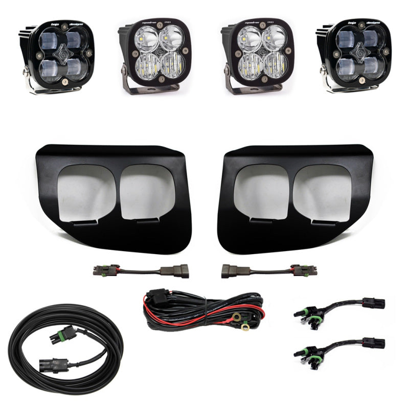 BAJA DESIGNS Ford Super Duty (20-On) Fog Lights Dual FPK SAE/Pro DC BAJA DESIGNS