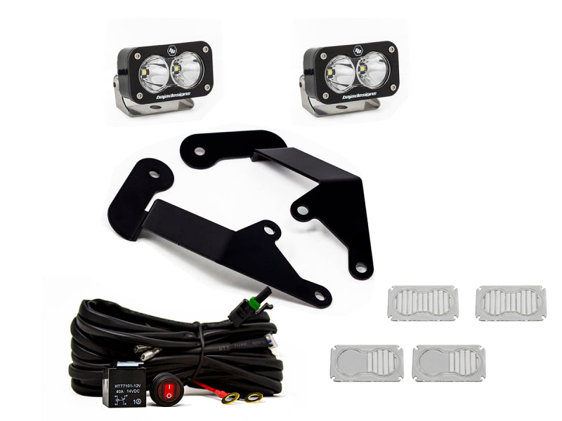 BAJA DESIGNS 21+ Ford Bronco Sport S2 Pro Spot LED Light Pods