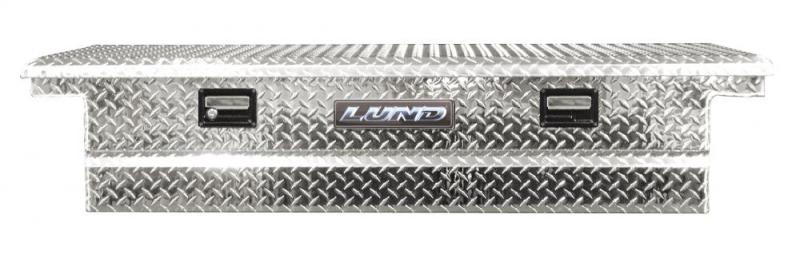 LUND Universal Aluminum Single Lid Cross Bed Box - Brite