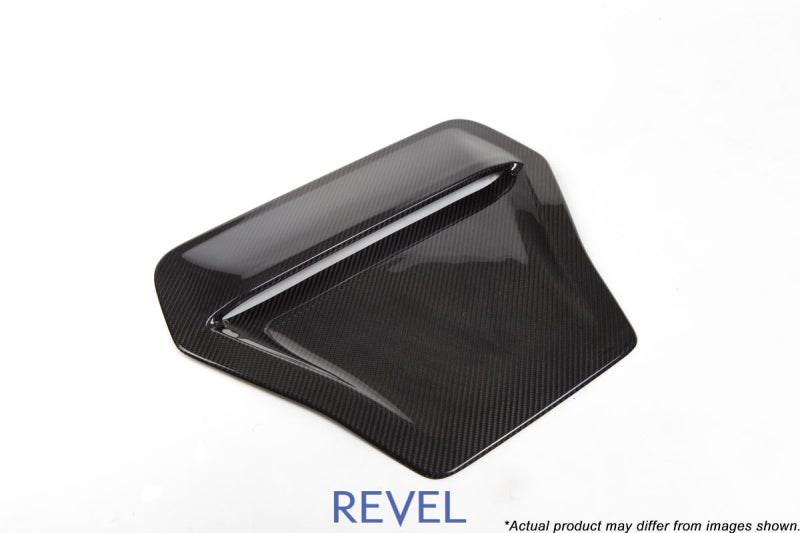 REVEL GT Dry Carbon Engine Hood Scoop Cover 17-18 Honda Civic Type-R - 1 Piece