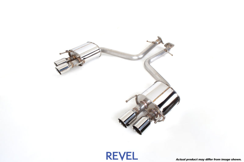 REVEL Medallion Touring-S Catback Exhaust - Dual Muffler / Quad Tip 2016 Lexus RC200t F SPORT RWD