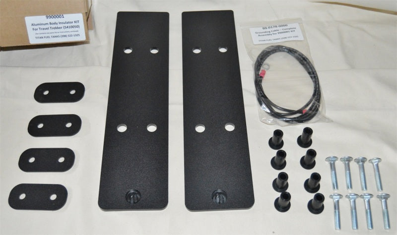 TITAN FUEL TANKS 17+ Any Truck w/ Aluminum Beds/Aluminum Body Insulator KIT for 5410050