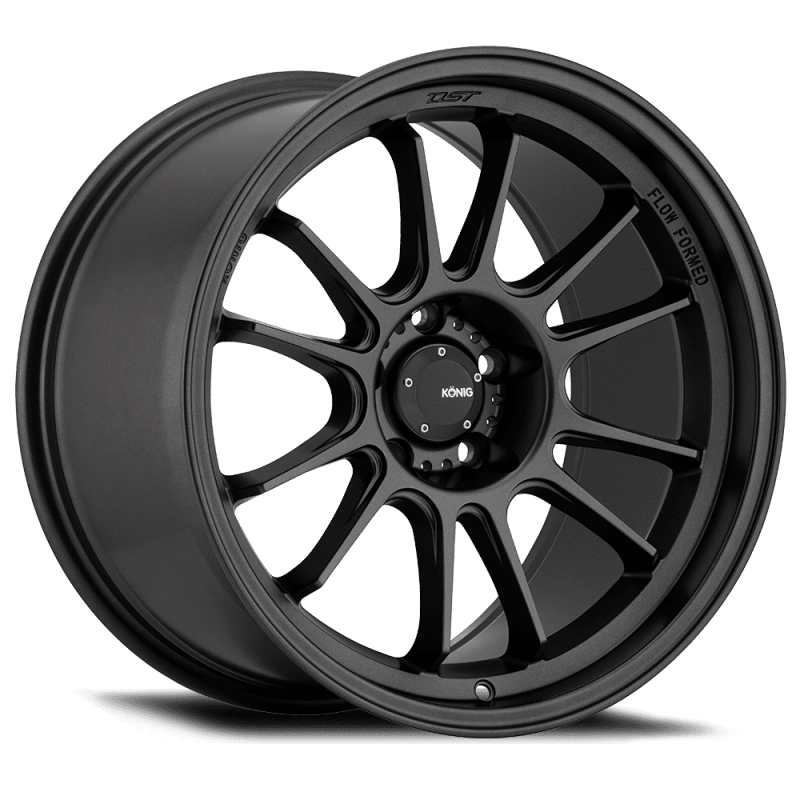 KONIG Hypergram 18X11 5X120 ET44 Matte Black Flow Formed