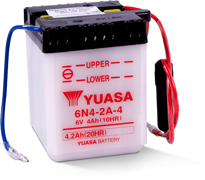 YUASA 6N4-2A-4 Conventional 6 Volt Battery