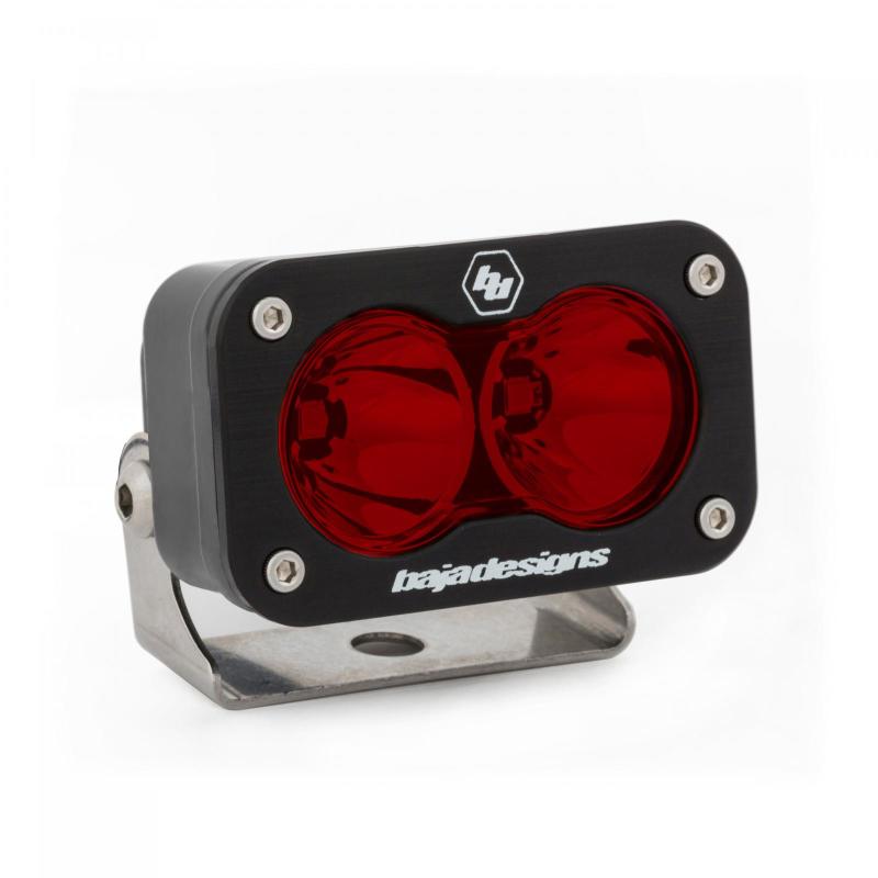 BAJA DESIGNS S2 Sport Spot Pattern LED Work Light - Red