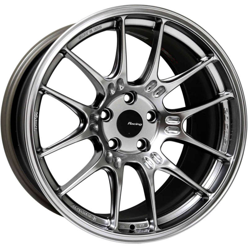 Enkei GTC02 17x7.5 4x100 35mm Offset 75mm Bore Hyper Silver Wheel