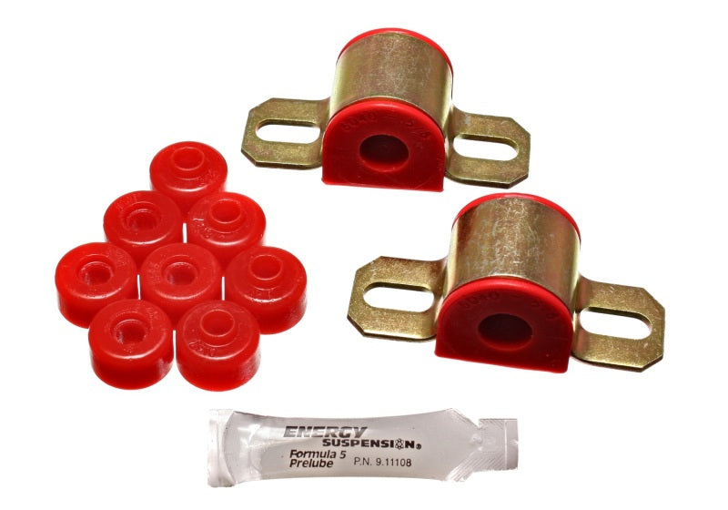 ENERGY SUSPENSION 95-98 Nissan 240SX (S14) Red 16mm Rear Sway Bar Frame Bushings (Sway bar end link