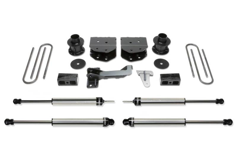 FABTECH 05-07 Ford F250/350 4WD 4in Budget Sys w/Dlss Shks