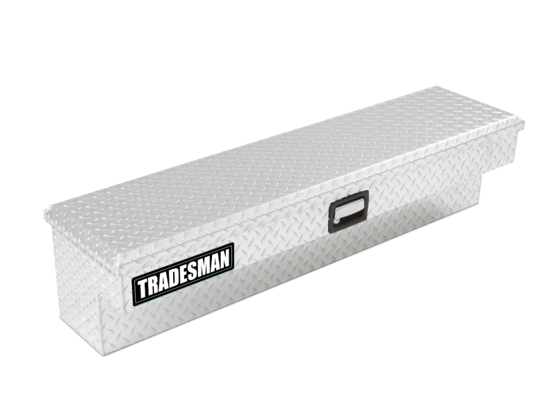 TRADESMAN Aluminum Side Bin Truck Tool Box (60in.) - Brite