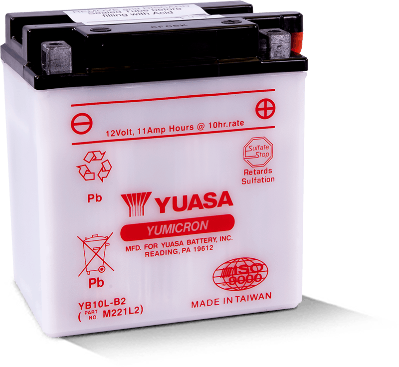 YUASA YB10L-B2 Yumicron 12 Volt Battery