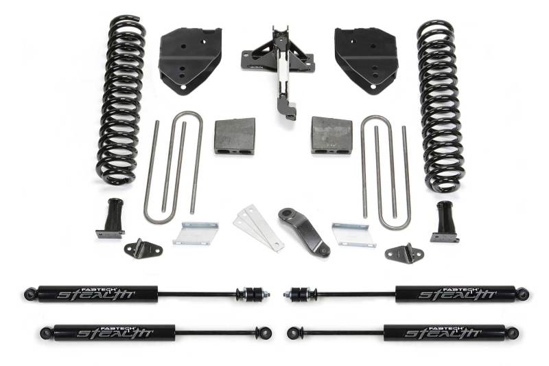 FABTECH 17-21 Ford F250/F350 4WD Gas 6in Basic Sys w/Stealth