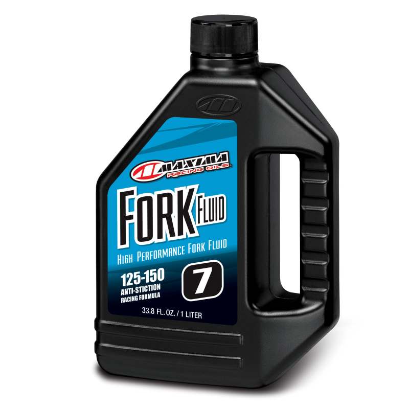 MAXIMA Racing Fork Fluid 125/150 7wt - 1 Liter - Case of 12