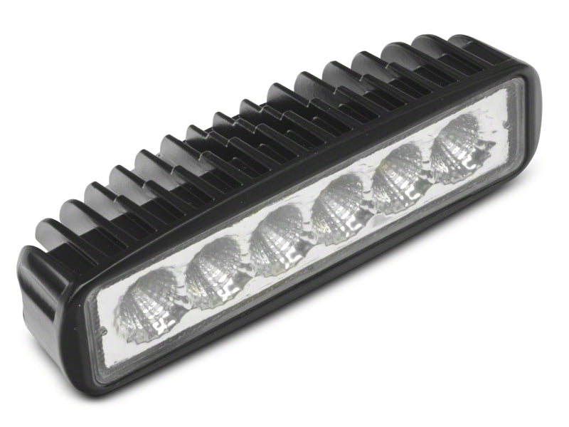 RAXIOM 6-In Slim 6-LED Off-Road Light Flood Beam Universal (Some Adaptation May Be Required)