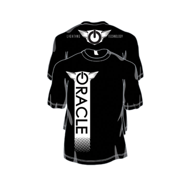 ORACLE Black T-Shirt - S - Black SEE WARRANTY