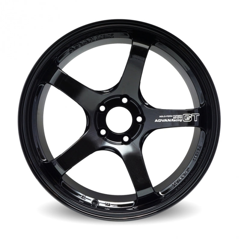 ADVAN GT Beyond 18x9.5 +45 5-100 Racing Titanium Black Wheel