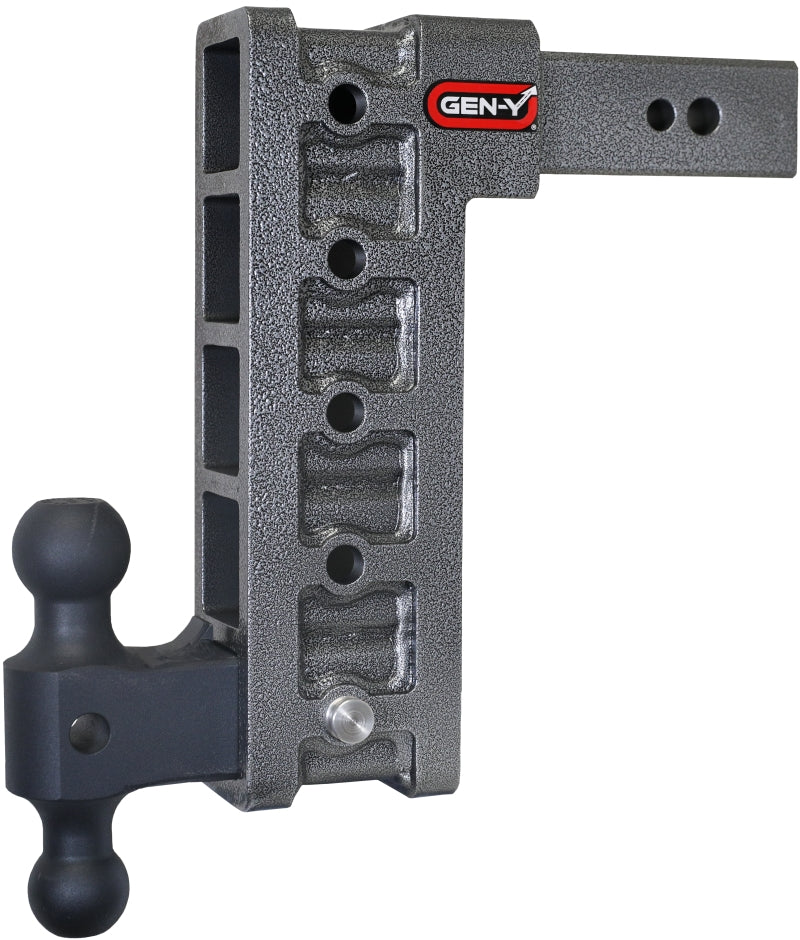 Gen-Y Mega Duty 2.5in Shank 12in Drop 3500lb TW 32K Hitch w/GH-0161 Dual-Ball