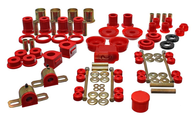 ENERGY SUSPENSION 93-02 Chevrolet Camaro Red Hyper-flex Master Bushing Set