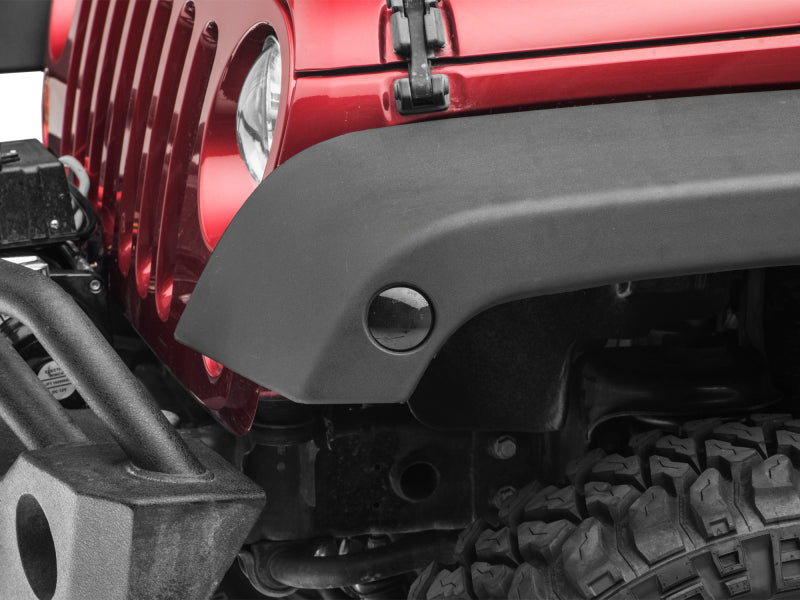 RAXIOM 07-18 Jeep Wrangler JK Axial Series LED Side Marker Lights (Smoked)