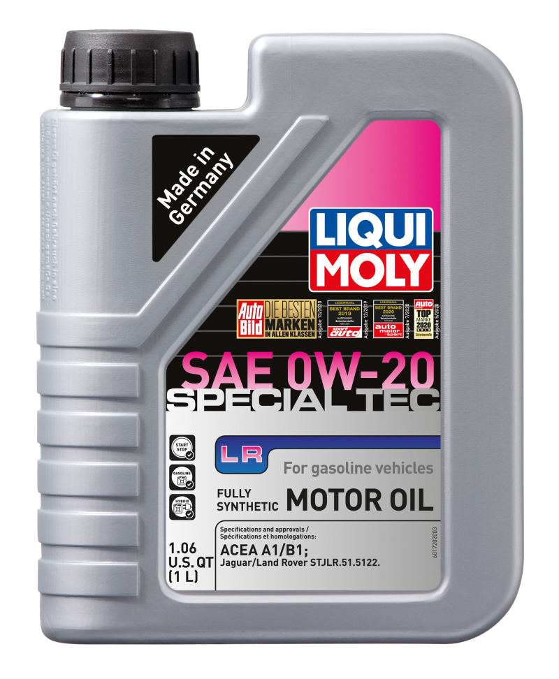 LIQUI MOLY 1L Special Tec LR Motor Oil SAE 0W20 - CASE OF 6