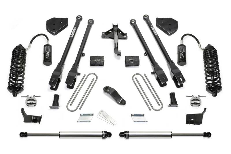 FABTECH 17-21 Ford F250/F350 4WD Diesel 6in 4Link Sys w/4.0 & 2.25