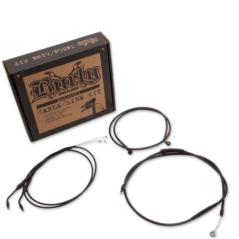 BURLY BRAND Control Kit Clubman Bar - Black