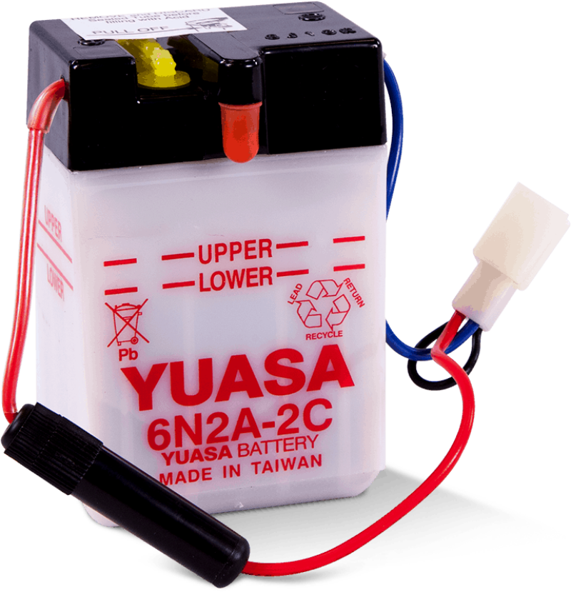 YUASA 6N2A-2C Conventional 6 Volt Battery