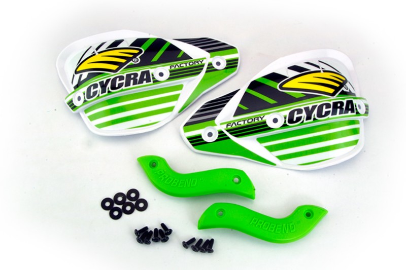 CYCRA Factory Enduro Handshield - Green