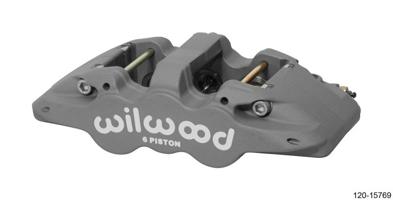 WILWOOD Caliper-Aero6-L/H - Type III Ano 1.62/1.12/1.12in Pistons 1.25in Disc