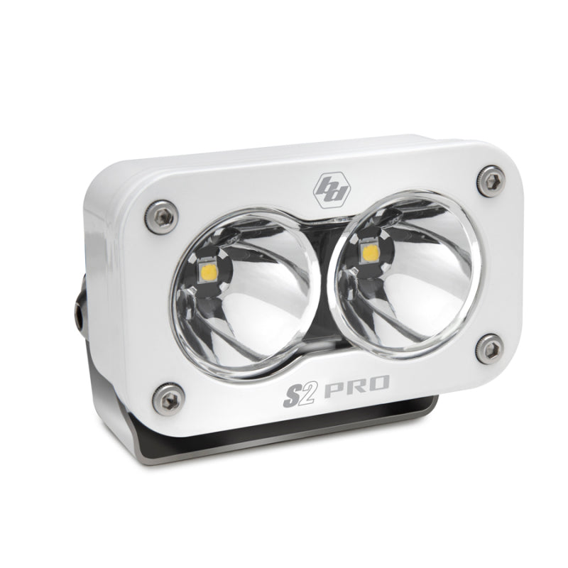 BAJA DESIGNS S2 Pro Spot Pattern White LED Light - Clear