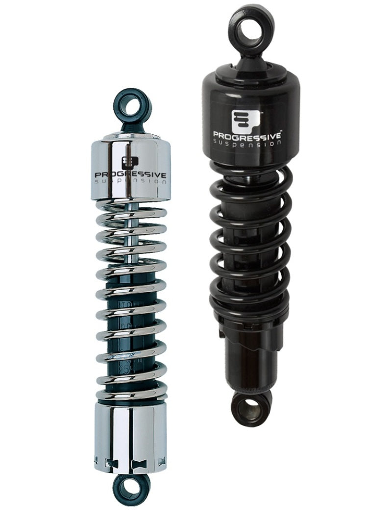 PROGRESSIVE Triumph 412 Series Shocks 14.25in Heavy Duty - Chrome