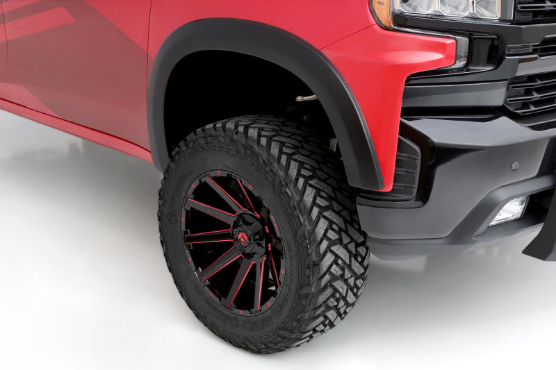 LUND 19-21 Chevy Silverado 1500 SX-Sport Textured Elite Series Front Fender Flares - Black (2 Pc.)