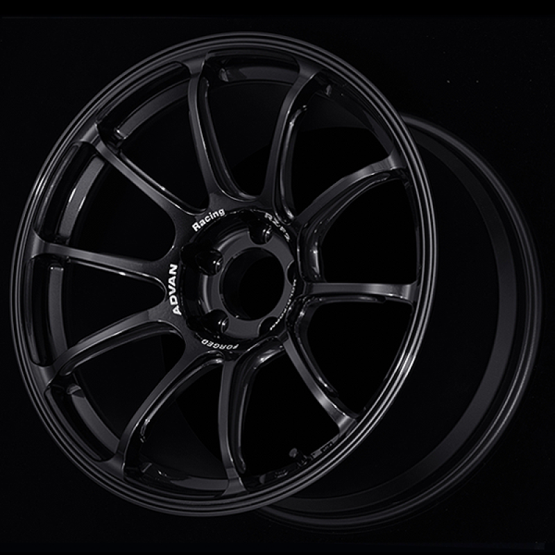 Advan RZXF2 18x9.5 +45 5X120 Racing Titanium Black Wheel