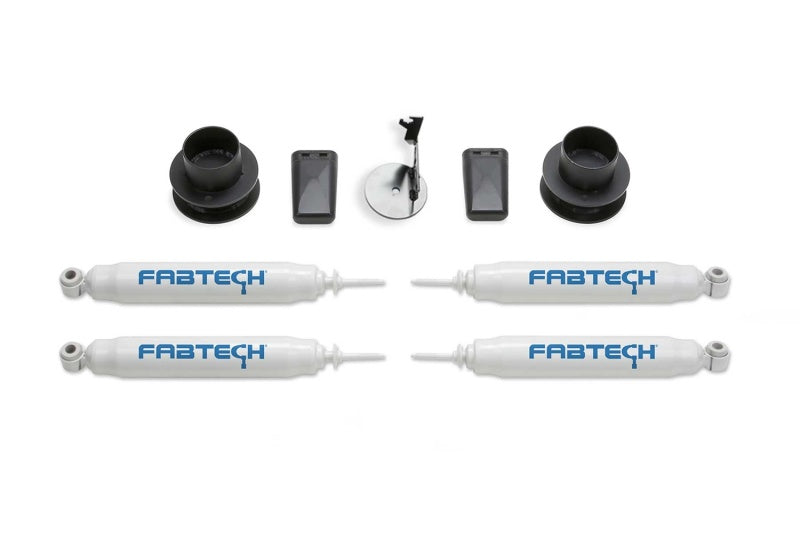 FABTECH 19-22 Ram 2500 4WD 2.5in Coil Spcr Kit w/Perf Shks