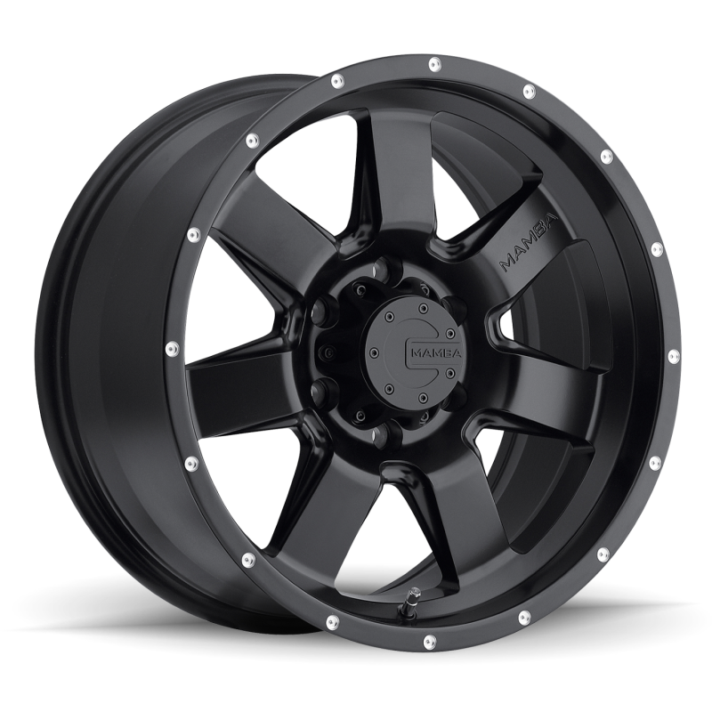 MAMBA M14 17x9 6x139.7 ET12 Matte Black / Drill Holes