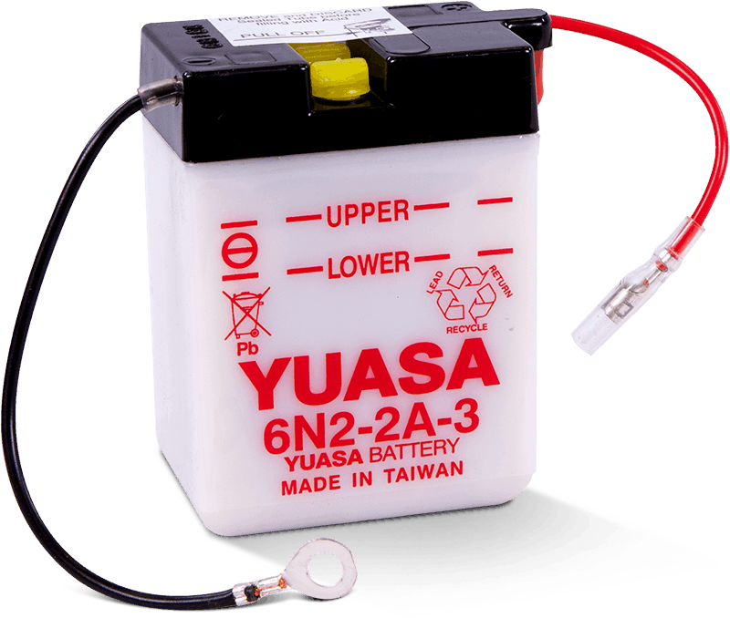 YUASA 6N2-2A-3 Conventional 6 Volt Battery