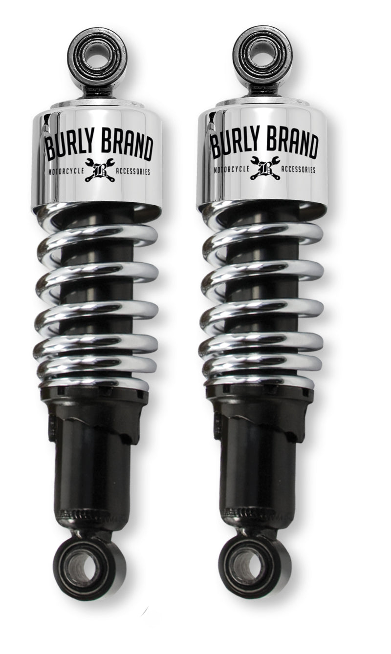 BURLY BRAND Dyna Shocks 10.5in - Chrome