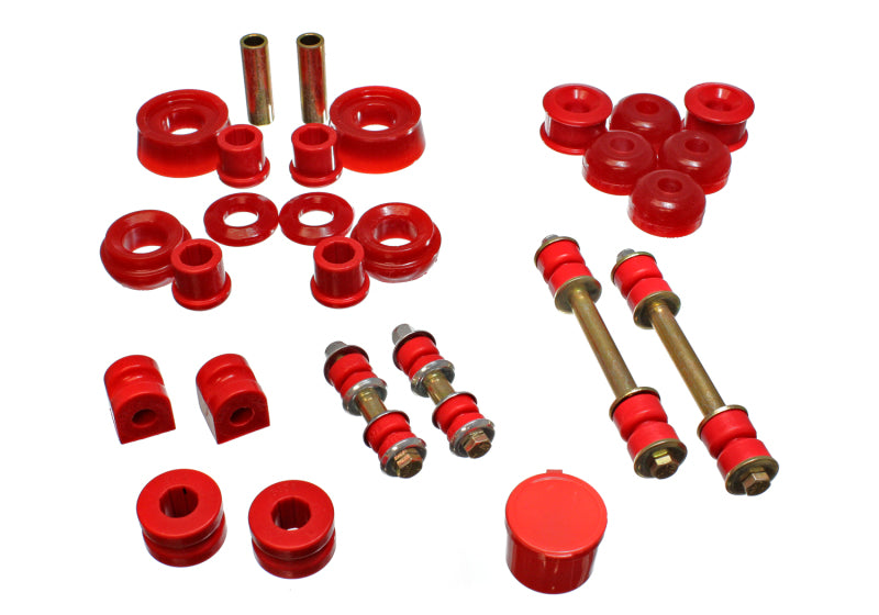 ENERGY SUSPENSION 00-05 Dodge Neon FWD Red Hyper-flex Master Bushing Set