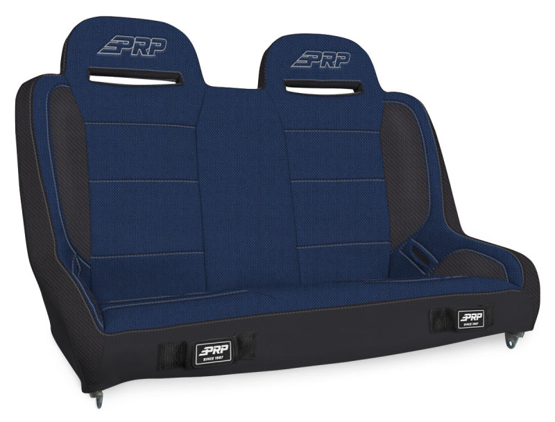 PRP Jeep Wrangler JKU/JLU Elite Series Rear Bench - Blue