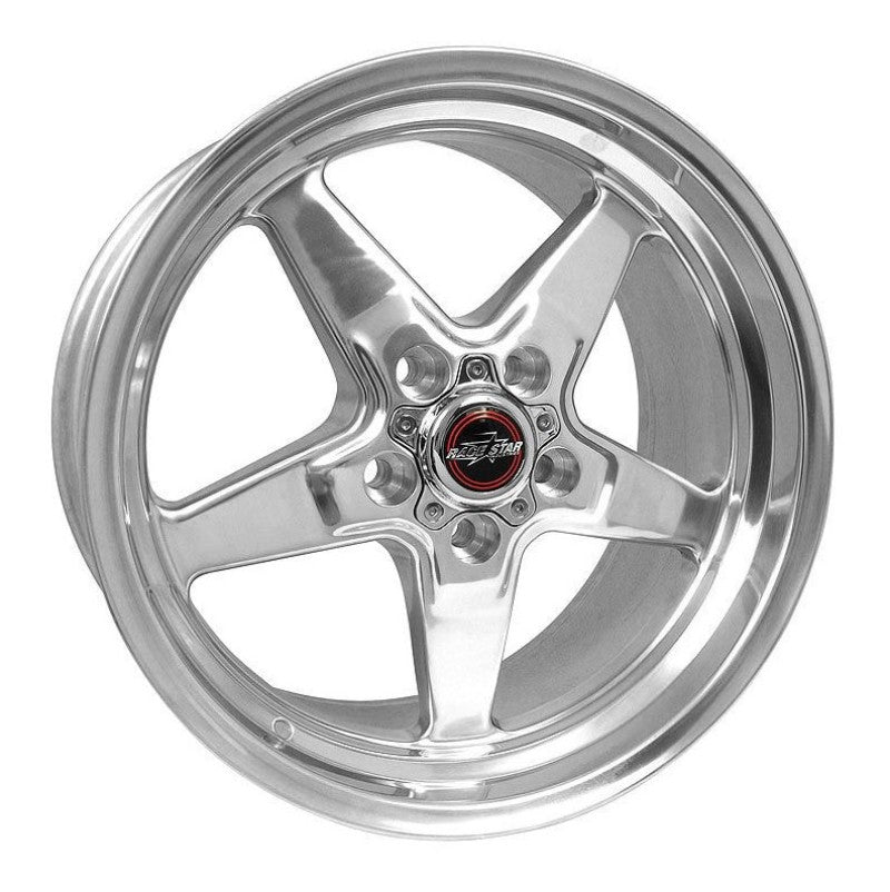 RACE STAR 92 Drag Star 17x9.5 5x4.75bc 6.43bs Direct Drill Polished Wheel