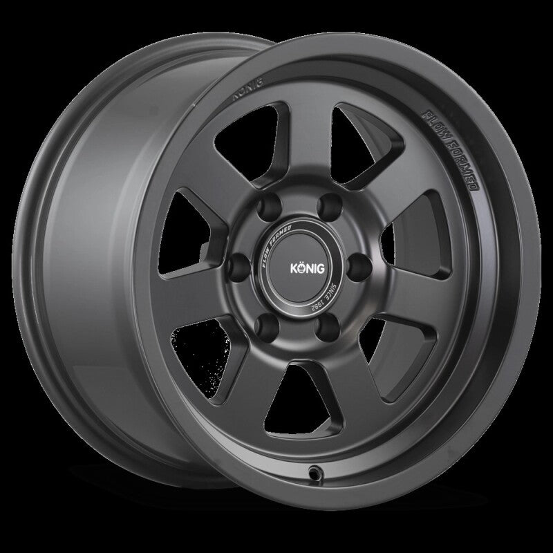 KONIG HT2 18X9 6X139.7 ET0 Matte Black