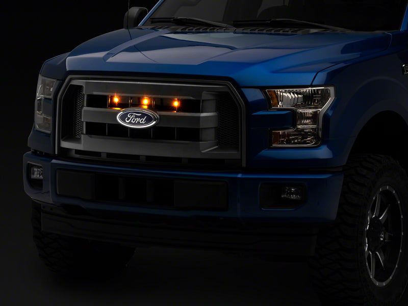 RAXIOM 15-17 Ford F-150 Excluding Raptor Axial Series Raptor Style Grille Light Kit